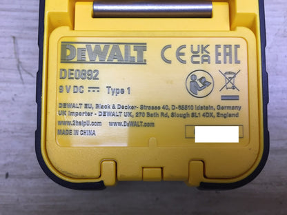 DEWALT DE0892 Receiver/Laser Detector, I33123 