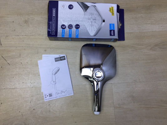 GROHE Vitalio SmartActive 130 Cube Handbrause 26595000, 3 Strahlarten, I34083