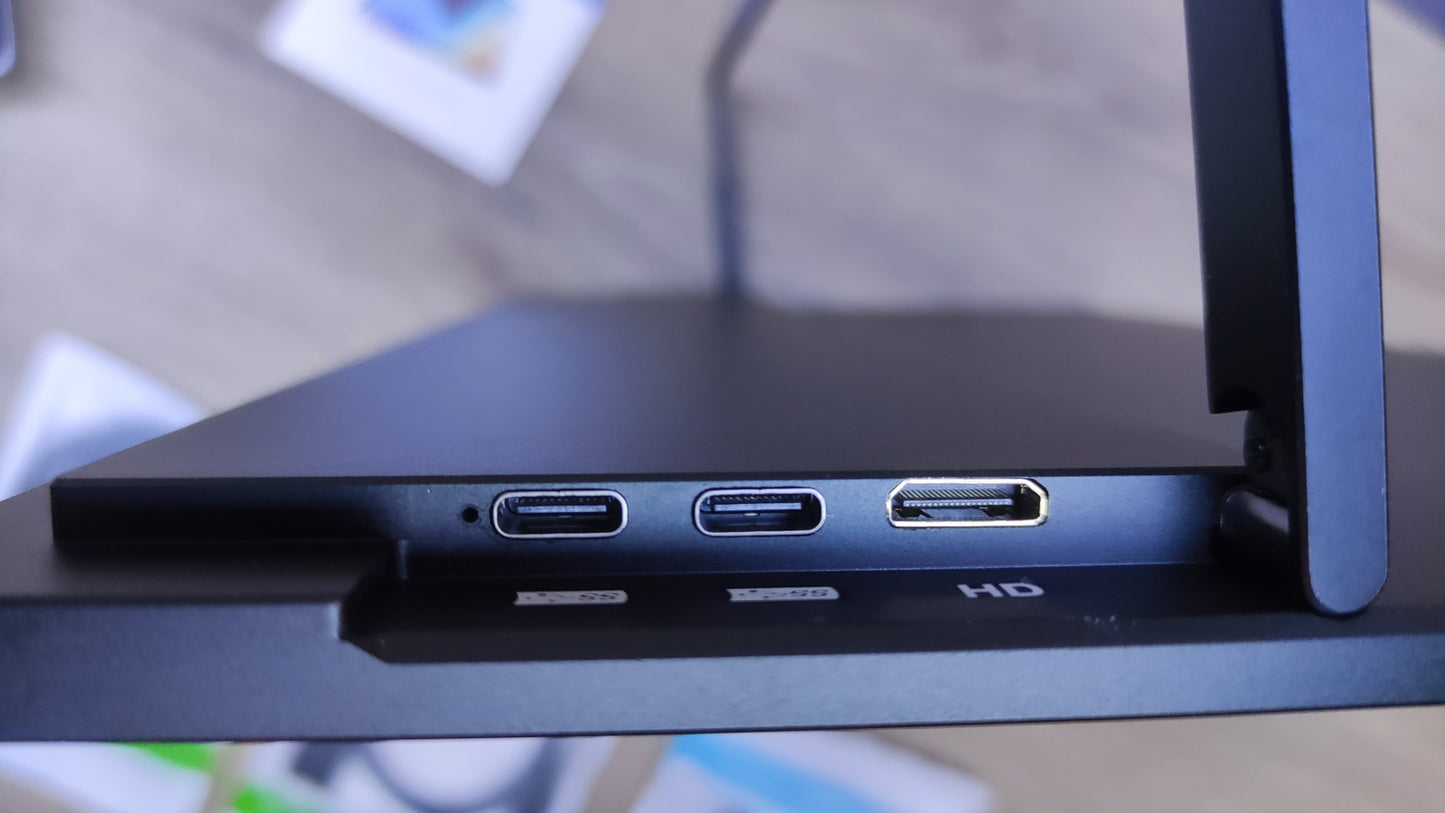 EVICIV Portable Multi-Touch Monitor 18.5" IPS 1920x1080 HDR-ready USB-C 120Hz