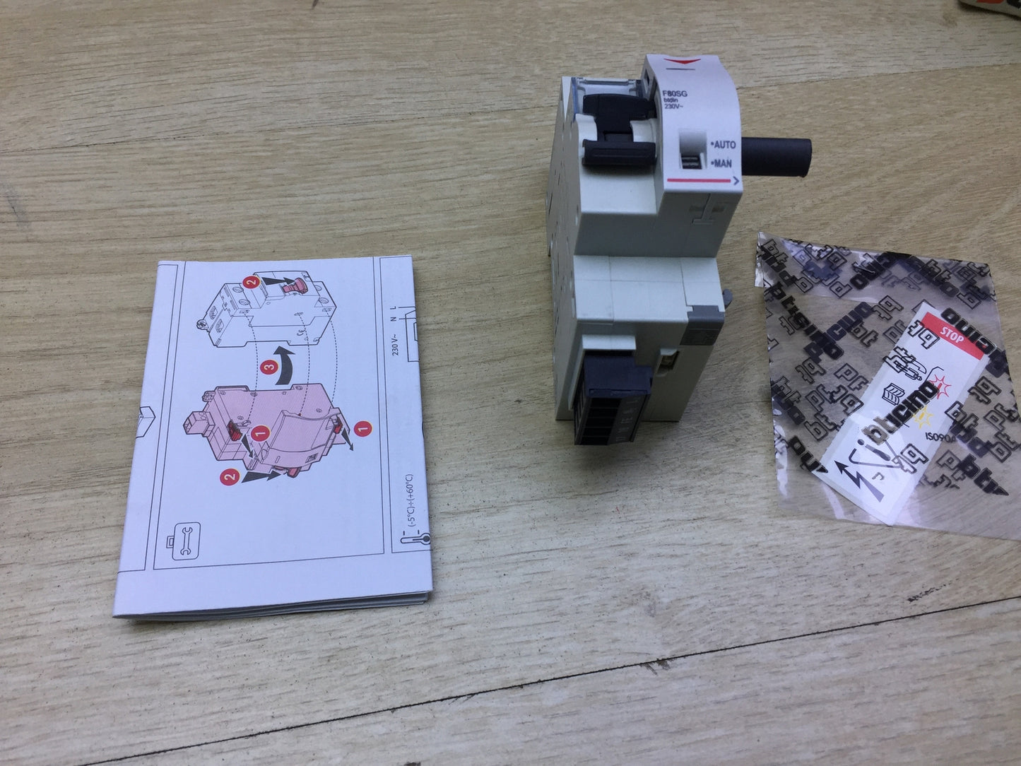 Bticino F80SGB Stop & Go Fehlerstrom-Schutzschalter, I23335