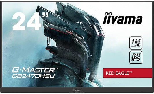 Iiyama G-Master GB2470HSU-B1 Red Eagle Monitor 23.8" FHD 1920x1080 165Hz 0.8ms 