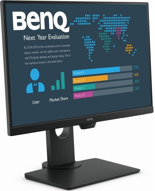 BenQ BL2480T LED Monitor 23.8" FHD 1920x1080 HDMI VGA DP 60Hz Speakers 