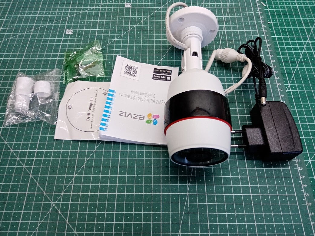 EZVIZ C3S Kamera 1080P, Wetterfest Überwachungskameras  Nachtsicht, V04589