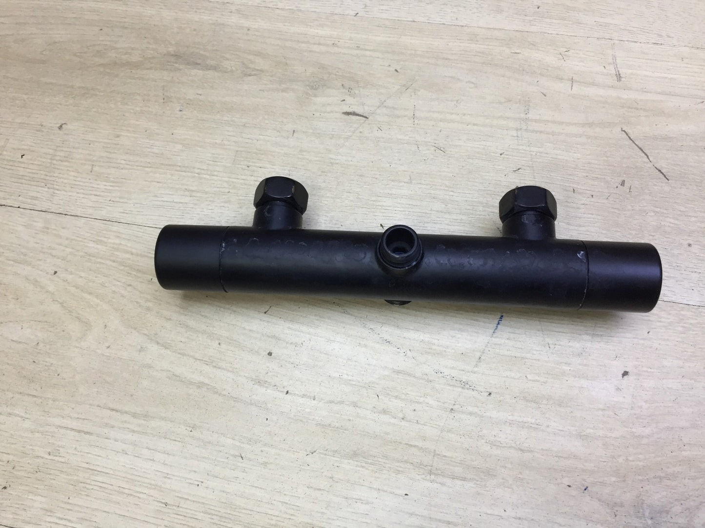 JOHO Duschsystem mit Thermostat matt schwarz, I32327