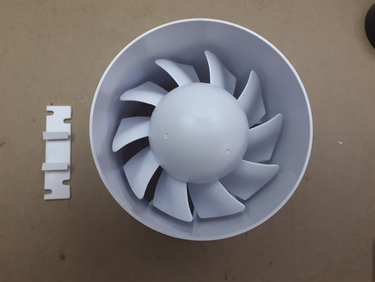 Qualität axialen Kanal Kanaldunstabzugshaube 100mm Bogen Lüftungssystem, I01670