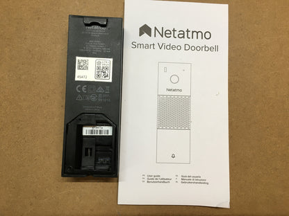 Netatmo Intelligente Video-Türklingel NDB01, WLAN, Audio, I32544