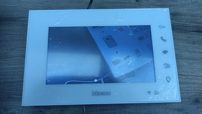 Bticino 334253 Video-Türsprechanlage, Inneneinheit, mit 2 Drähten, 7Zoll, I32612