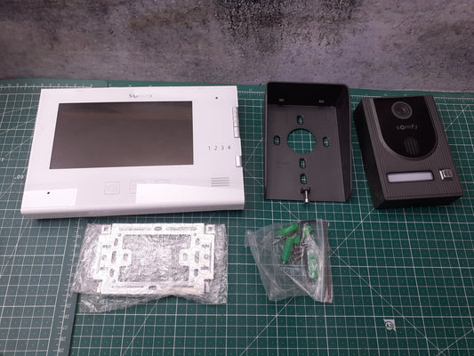 Somfy V250 Videosprechanlage mit 7 Zoll (17,8 cm) Monitor, I16954