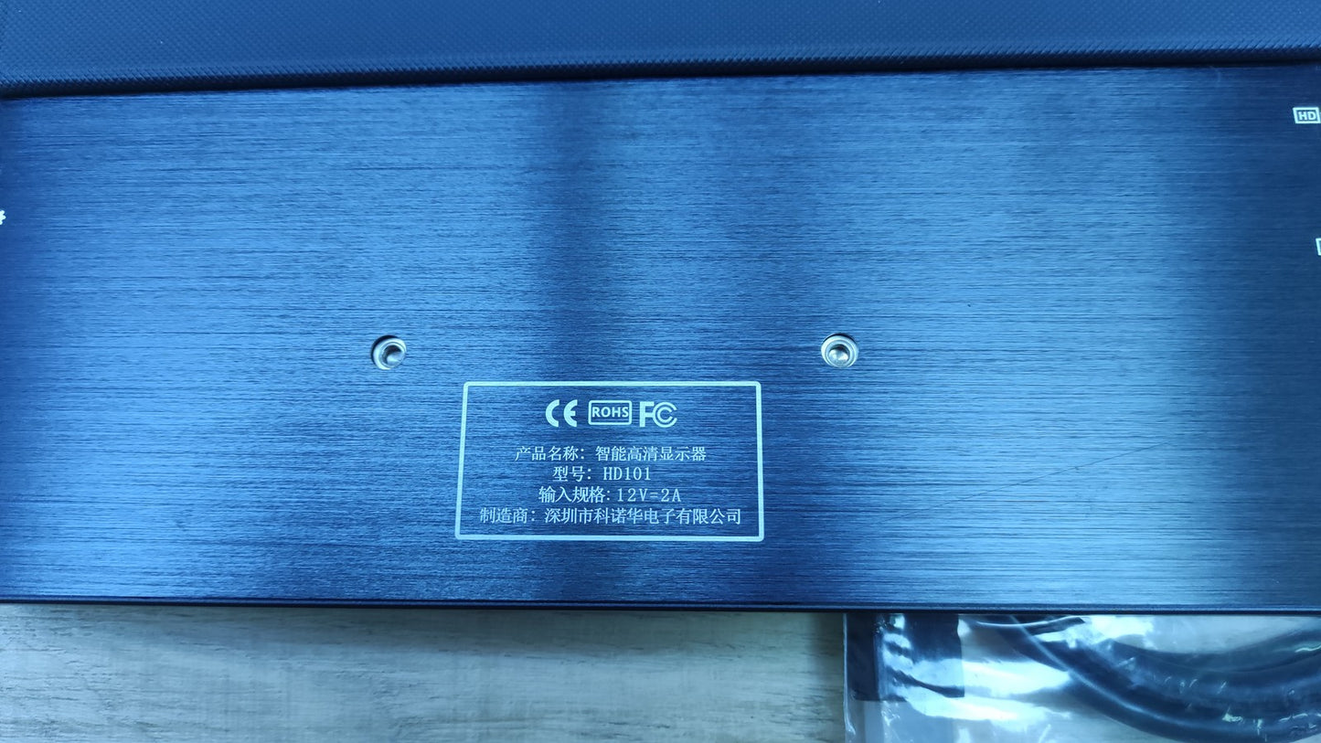 Tragbarer Touch Monitor 10,1" (HD-101) 1920x1200 IPS HDMI USB-C VESA schwarz