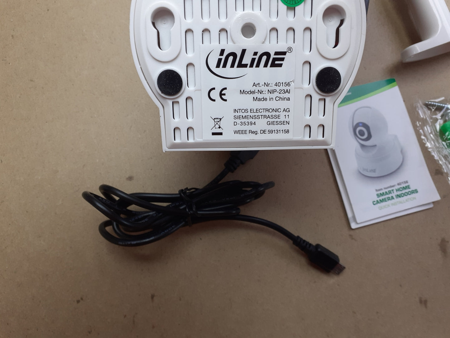 InLine 40156 SmartHome Kamera innen, I00227