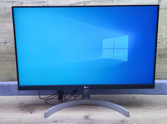 LG 24ML60SP-W Monitor 24" FHD 1920x1080 IPS HDMI VGA AMD FreeSync 75Hz 1ms Audio 