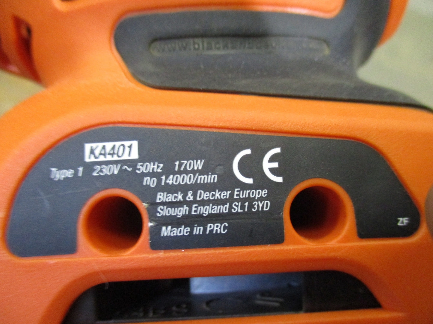 Black & Decker ka401la-qs – Schwingschleifer 170 W, Y00479