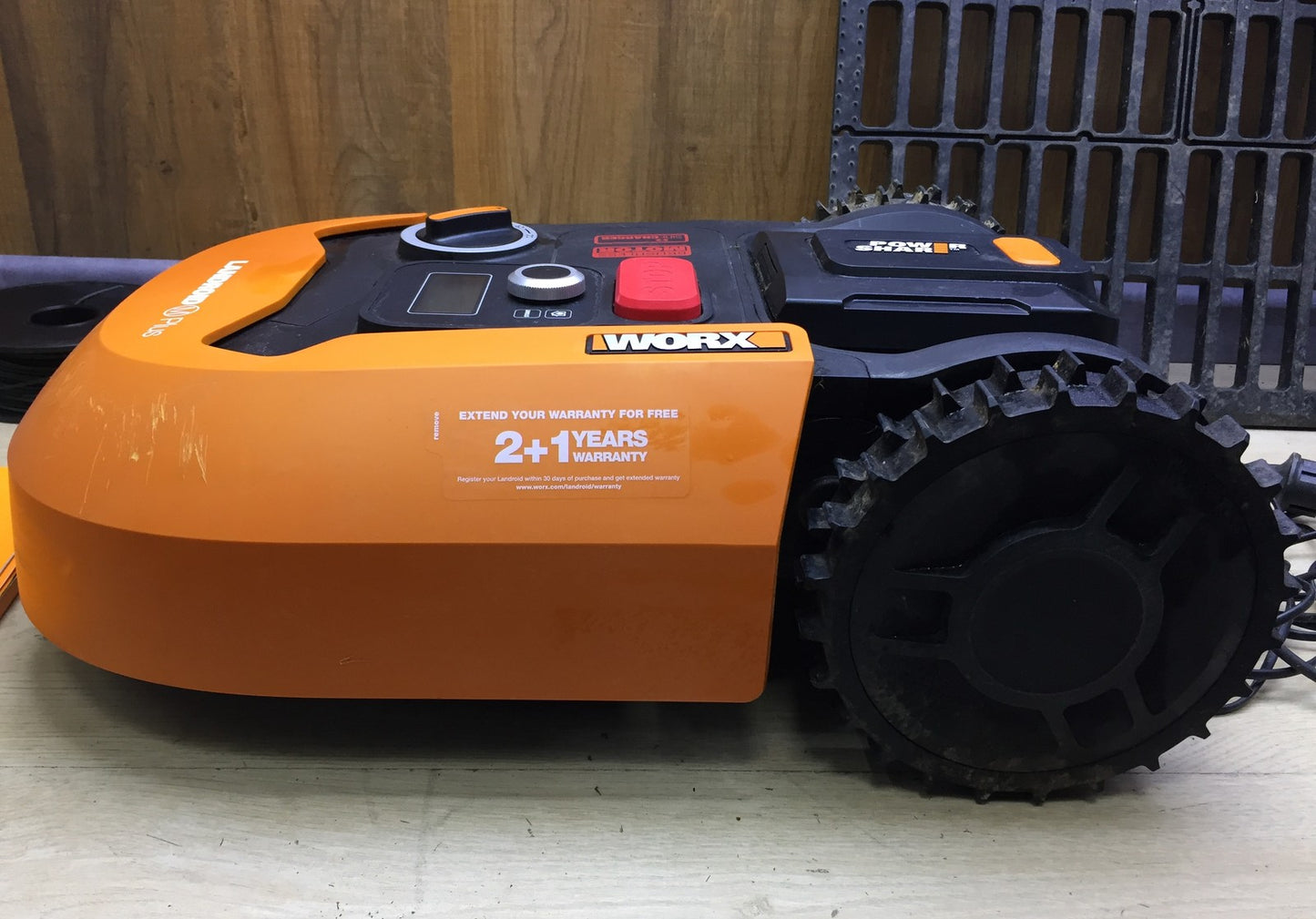 WORX Landroid M500 PLUS WR165E Mähroboter bis 500 qm mit WLAN, Bluetooth, I33560