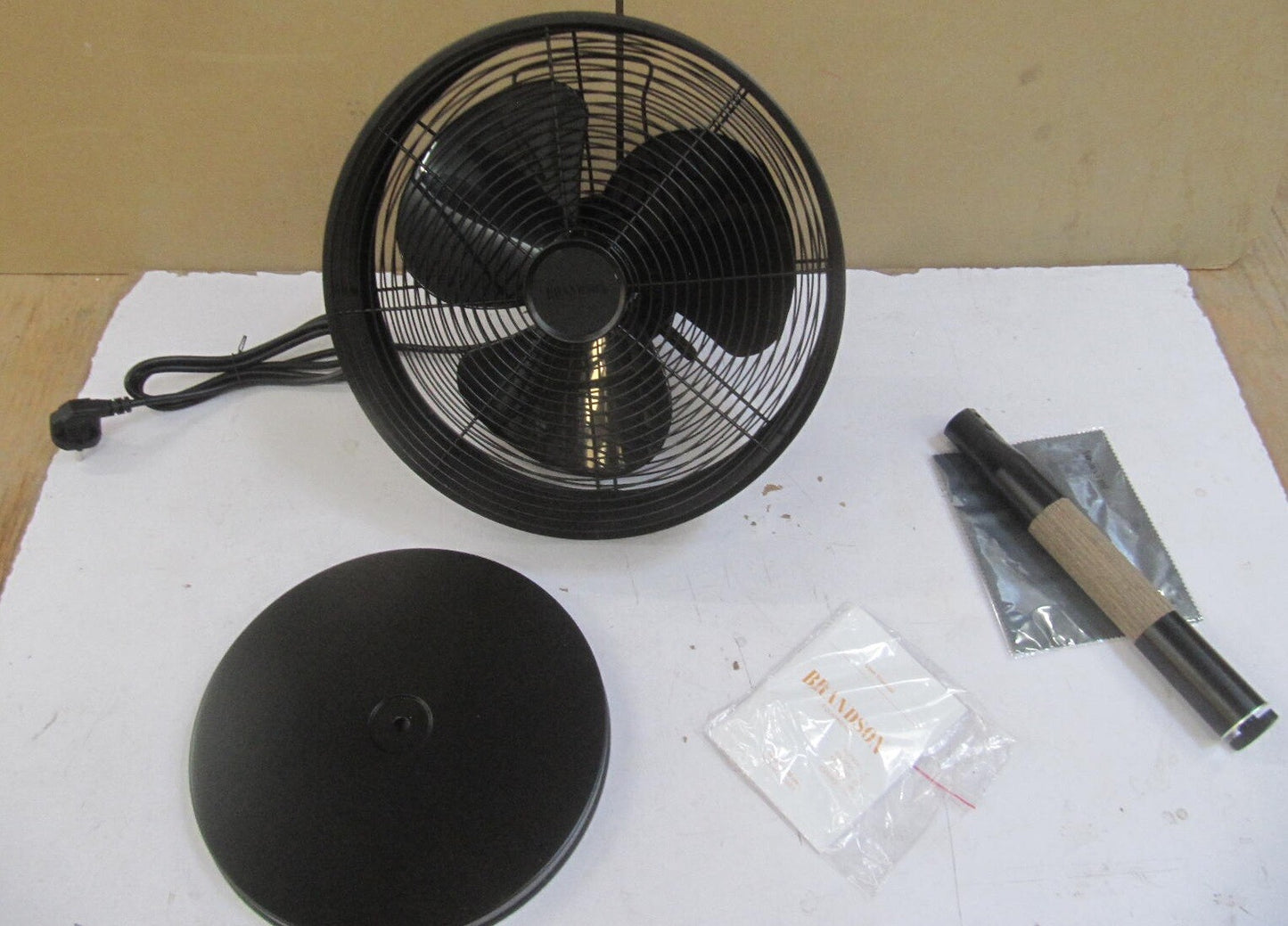 Brandson Ventilator mit 3 Geschwindigkeiten, I04621