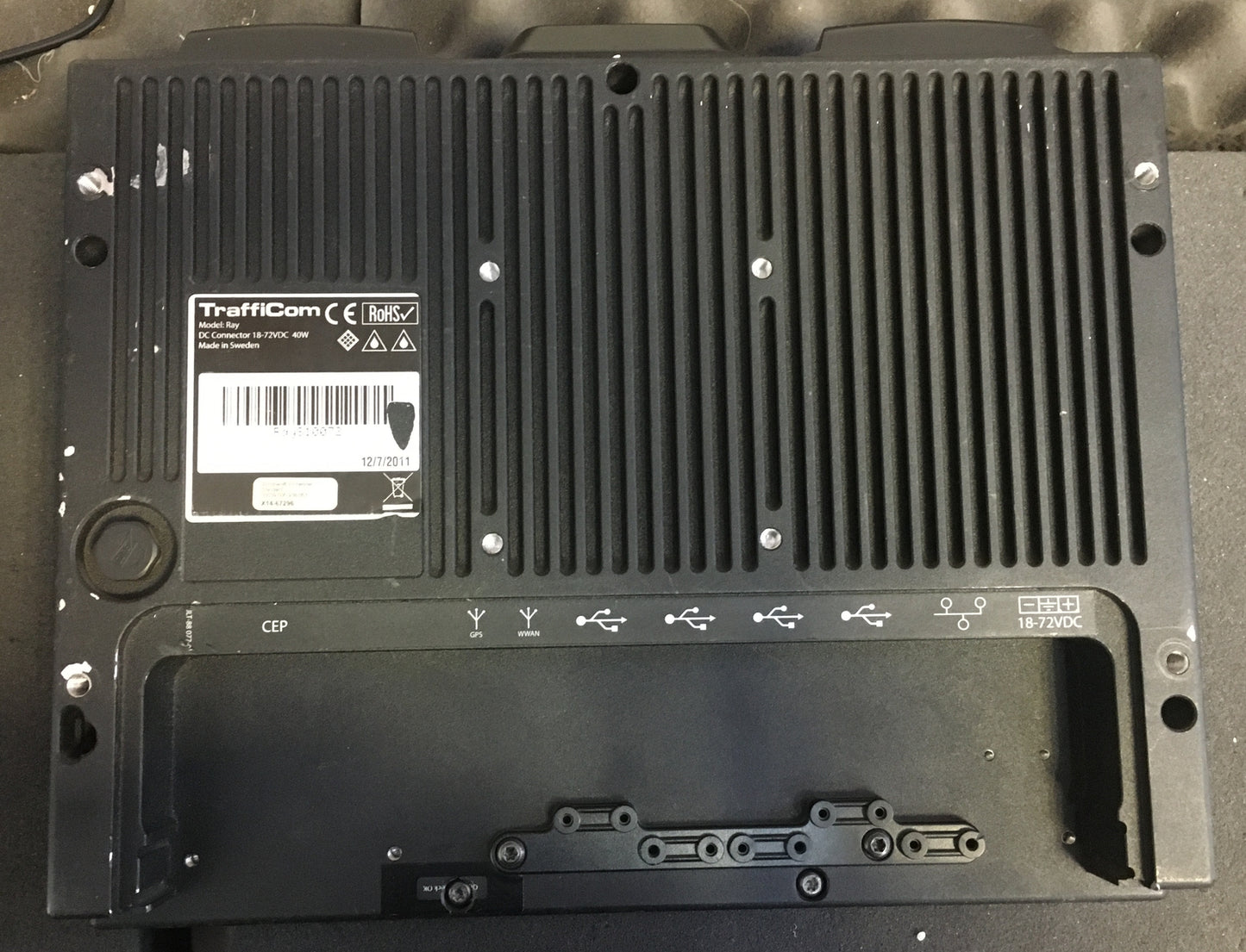 Consafe TraffiCom Ray Rugged Embedded Computer 12,1" Touch Intel Atom N270 16GB