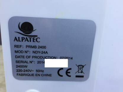 Alpatec PRMB 2400 heater 2400 W, I27756 