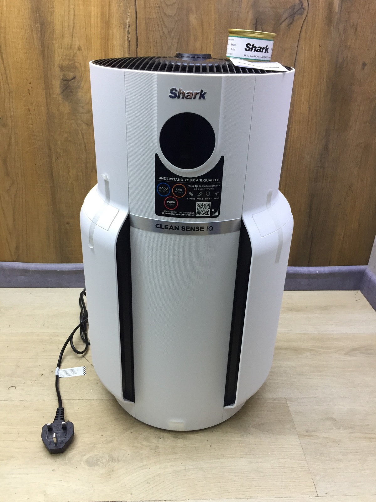 Shark HP300UK Luftreiniger für Räume bis 130 m², HEPA-Filter bis 5 Jahre, I33726