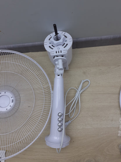 Ardes AR5D40W Silverado 40 Tischventilator, 5 Flügel, 40 cm, vergoldet, I17617