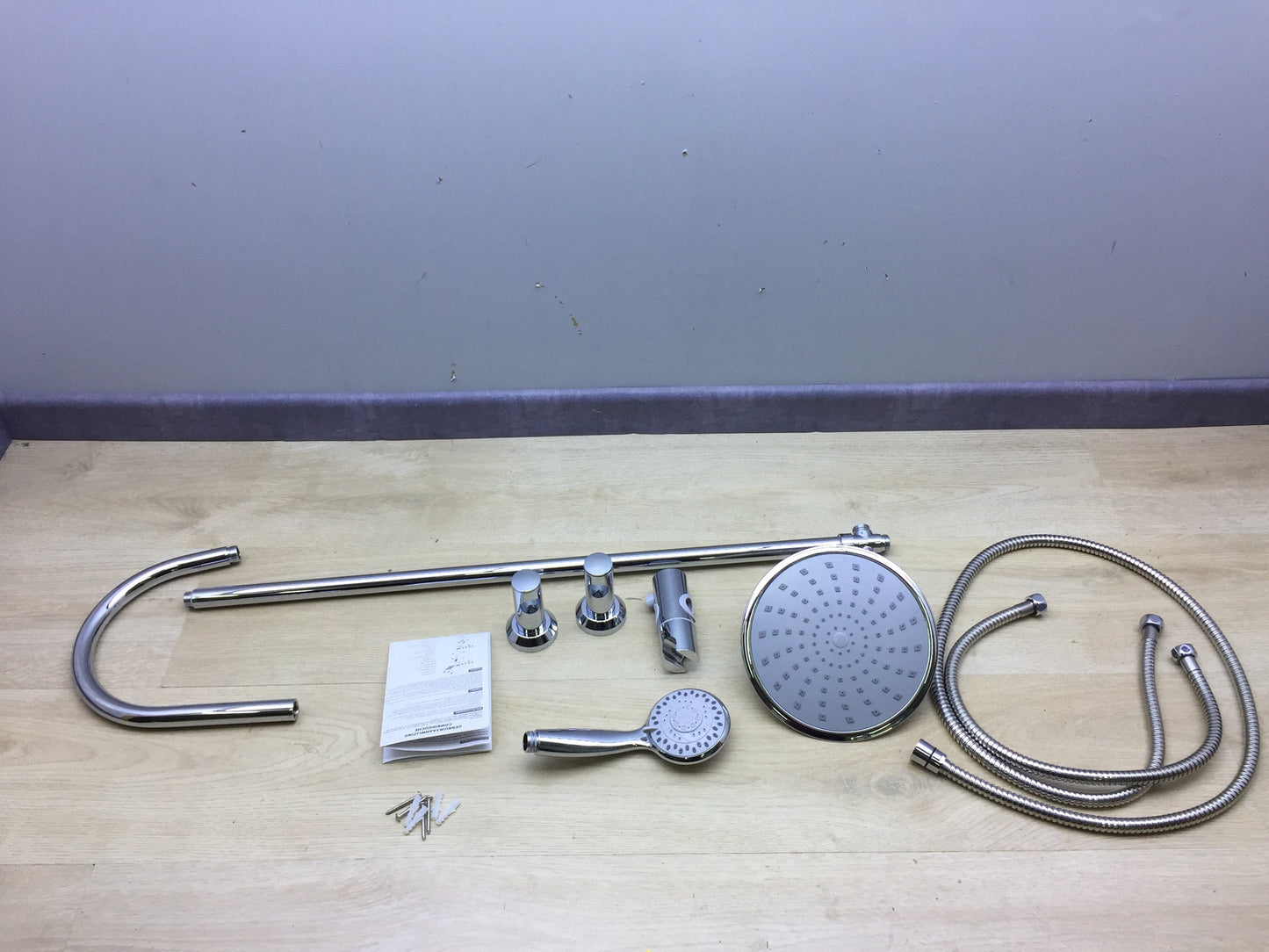 Rousseau 4001346 Duschset Chrom, I19299