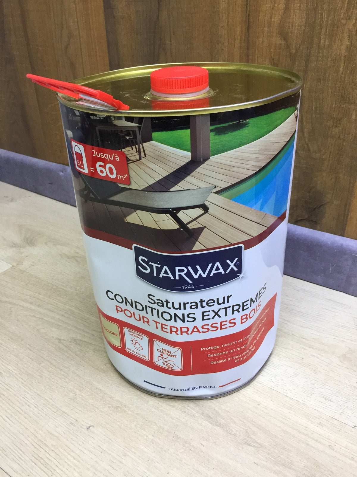 STARWAX High Protection Imprägnierer für Holzterrassen farblos 5L, I31687