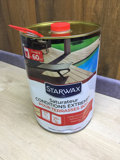 STARWAX High Protection Imprägnierer für Holzterrassen farblos 5L, I31687