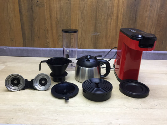 Philips Senseo HD7892/80  2-in-1 Kaffeemaschine rot, I32819