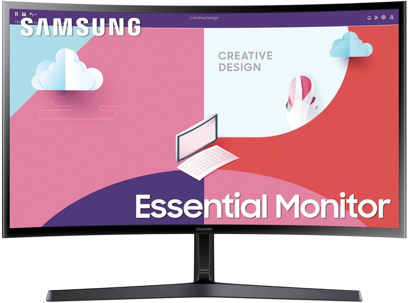 Samsung Essential S27C366EAU Monitor 27" FHD 1920x1080 VA VGA HDMI AMD FreeSync 