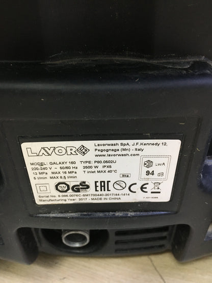 Lavor Galaxy 160 Hochdruckreiniger 160 bar 2500 W, I31266