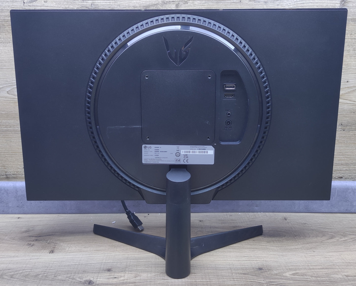 LG UltraGear 24GN60R-B Gaming Monitor 23.8" FHD 1920x1080 HDR AMD FreeSync 144Hz 