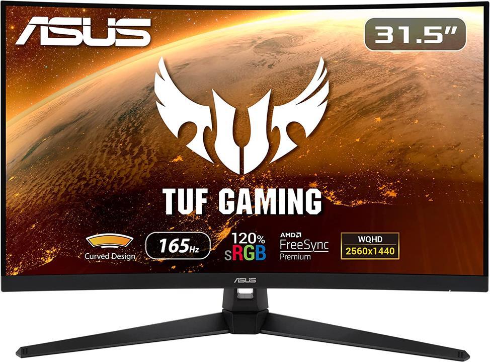 ASUS TUF Gaming VG32VQ1BR Monitor 31.5" WQHD 2560x1440 HDMI DP FreeSync 165Hz 