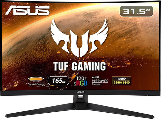 ASUS TUF Gaming VG32VQ1BR Monitor 31.5" WQHD 2560x1440 HDMI DP FreeSync 165Hz 