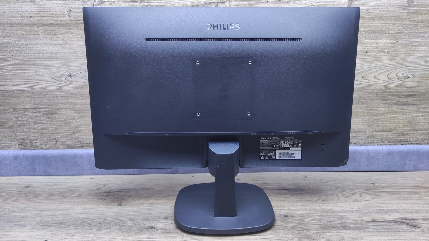 Philips 243V7QDSB/00 Monitor 23,8" FHD 1920x1080 VGA DVI HDMI 60Hz 5ms (GtG)
