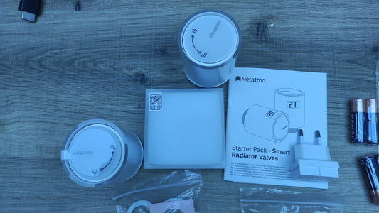 Netatmo NVP-AMZ Smart WiFi Starter Pack, Heating Starter Kit, I32347