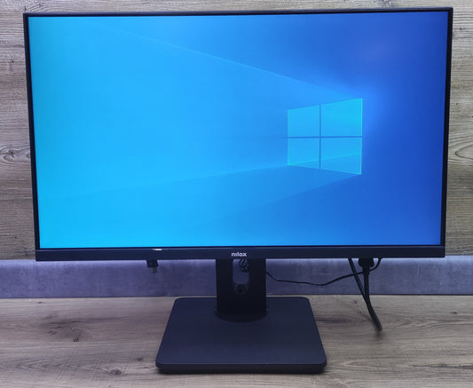 Nilox NXM24REG02 Monitor 24" FHD 1920x1080 IPS DP HDMI VGA 75Hz 4ms (GtG)