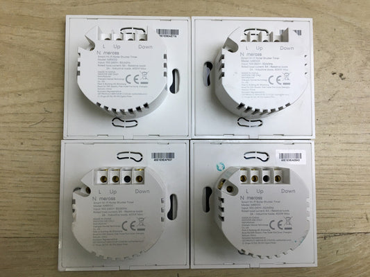 Meross MRS100 WLAN Rolladenschalter 4-er Pack, I33829