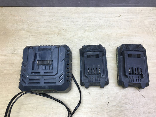 Denali AHD5278B Akku-Schlagbohrer 18 V (20 V max.), inkl. 2 Akkus, I30621