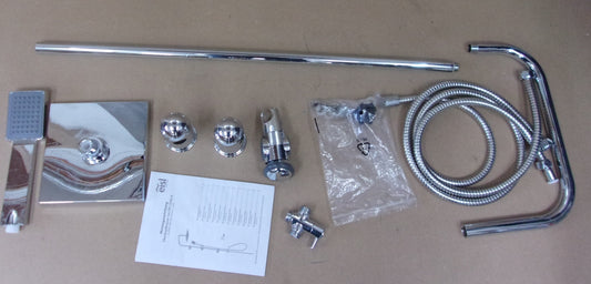 EISL DX12004-A Duschset Easy Energy Wandhalterung, I07242