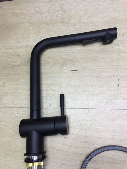 CECIPA X207B Wasserhahn Küche Schwarz Ausziehbar, I31716