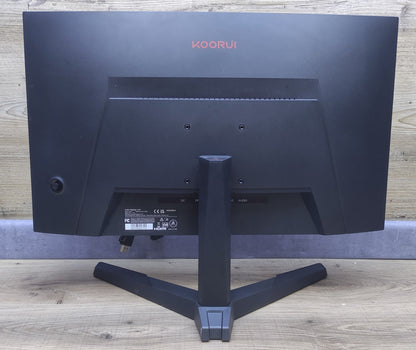 KOORUI 24E6C Gaming Monitor 24" FHD 1920x1080 HDMI DP Adaptive Sync 165Hz 4ms 