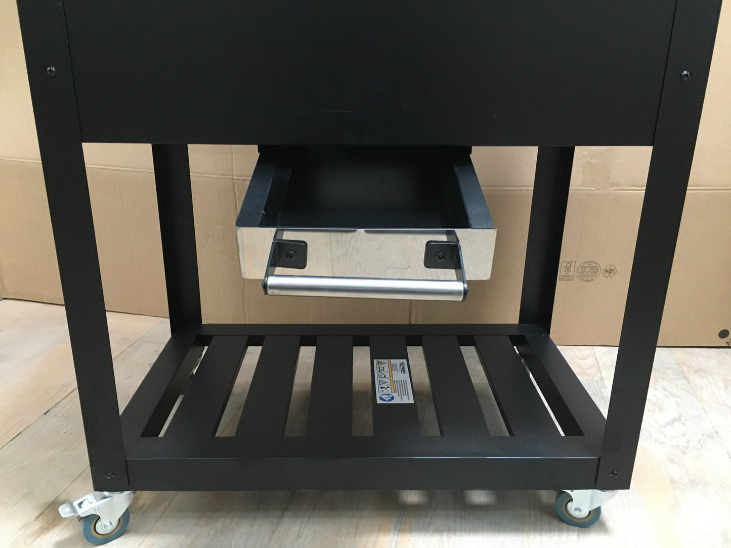 Hamson Weston (1188) Holzkohlegrill Grillwagen BBQ Standgrill Gartengrill I33703