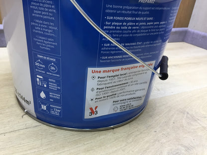 V33 112298 Wandfarbe, Weiß Seidenmatt, 12L, Wand und Decke, I33733