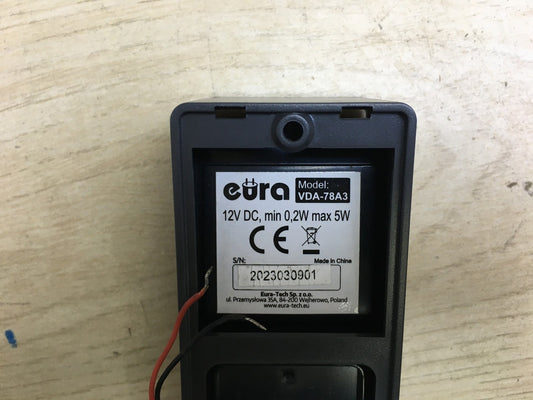 Eura VDP-45A3 Alpha Video-Türsprechanlage 4 Draht, 7-Zoll-Fardmonitor, I33276