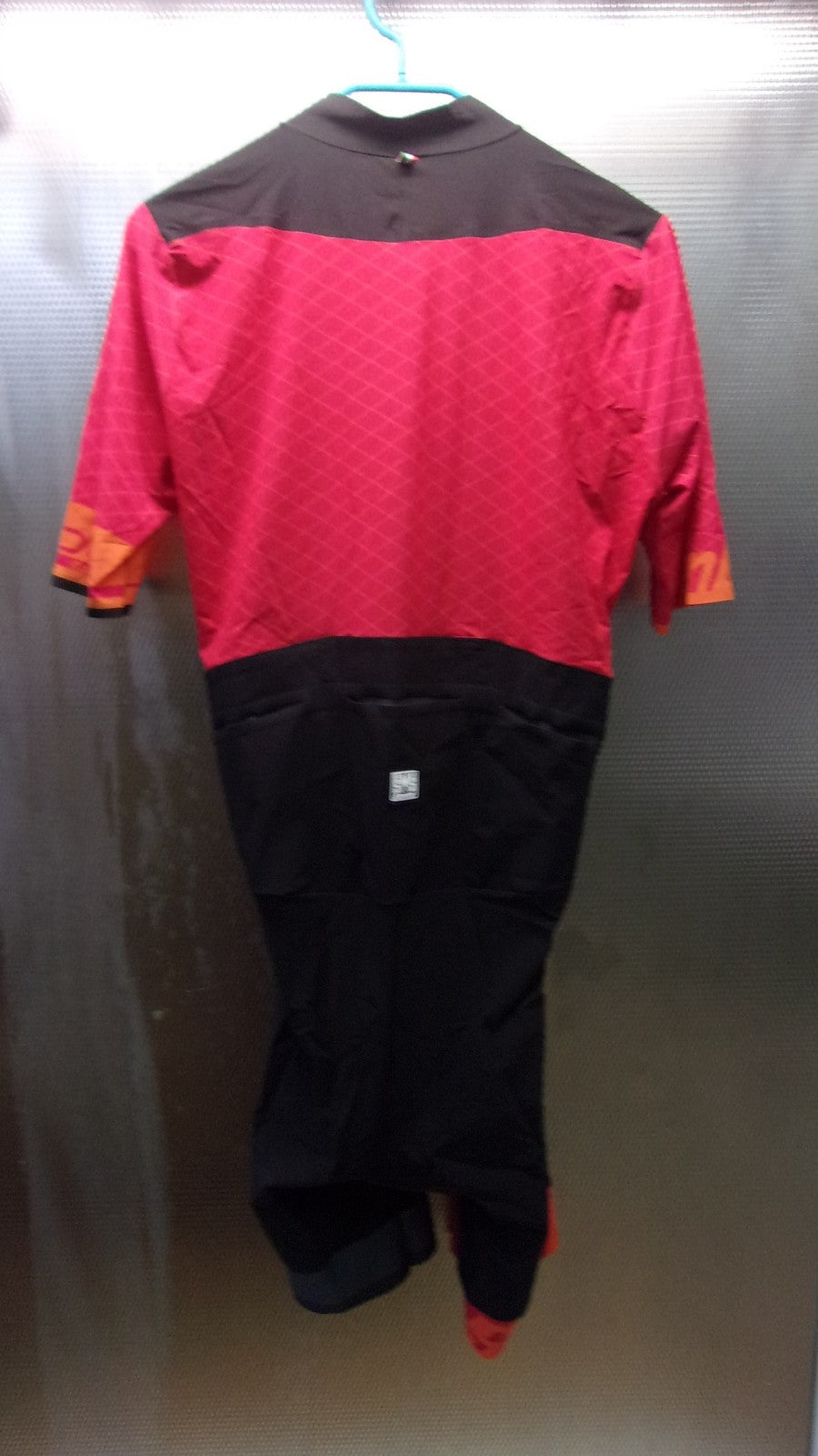 Santini Sleek Plus 777 Herren Rot/Schwarz 2018 Triathlon V00298