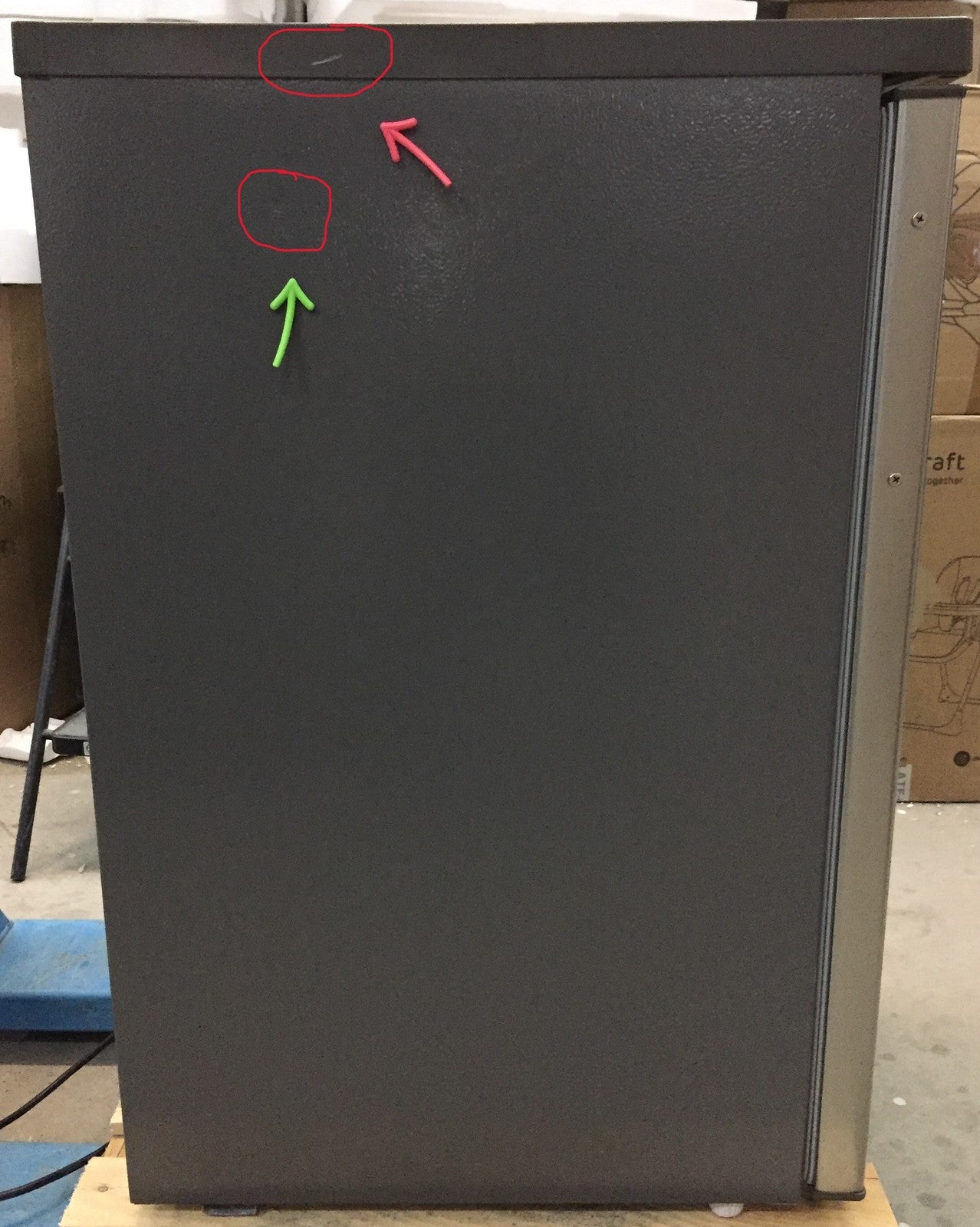 Bomann VS 2195.1 INOX Kühlschrank Vollraumkühlschrank 133L 85cm LED (721952)