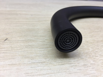 CECIPA Küchenarmatur 360° Schwenkbar Hochdruck, Wasserhahn, schwarz, I24540