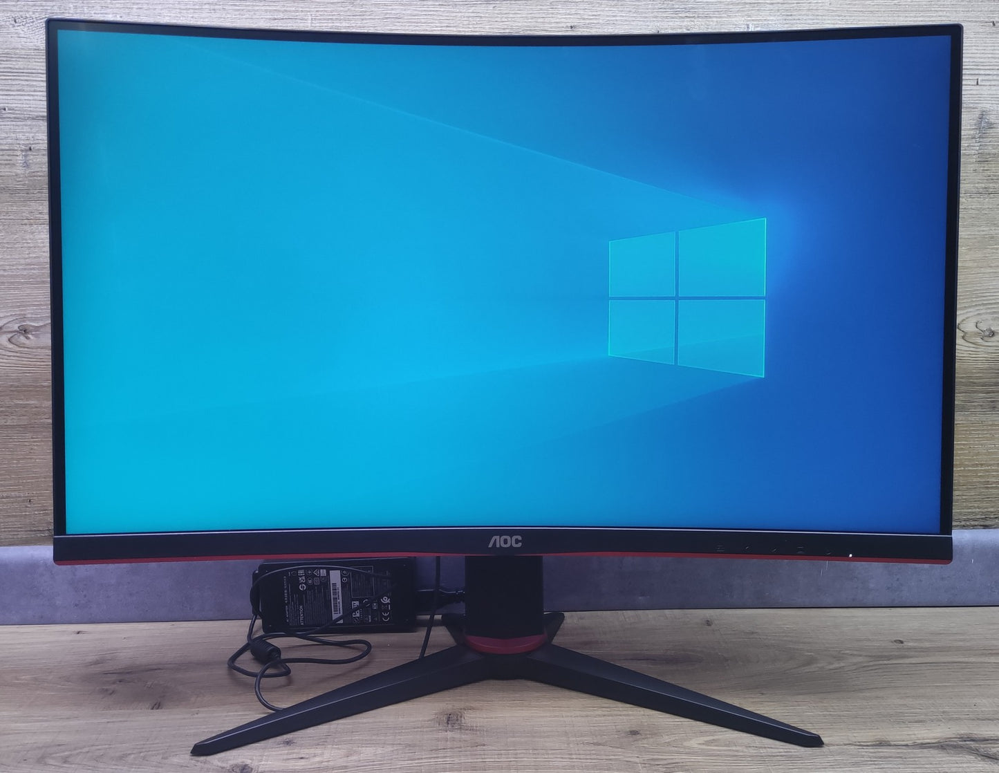 AOC C27G2ZU/BK Gaming Monitor 27" Curved FHD 1920x1080 AMD FreeSync 240Hz 0.5ms 