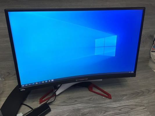 Acer Predator Z271bmiphzx Monitor 27" Curved FHD 1920x1080 NVIDIA G-Sync 144Hz 