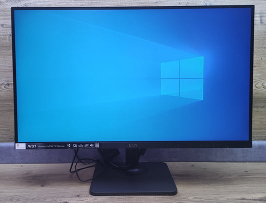 MSI Modern MD272QP Monitor 27" WQHD 2560x1440 IPS DP HDMI USB-C AMD FreeSync