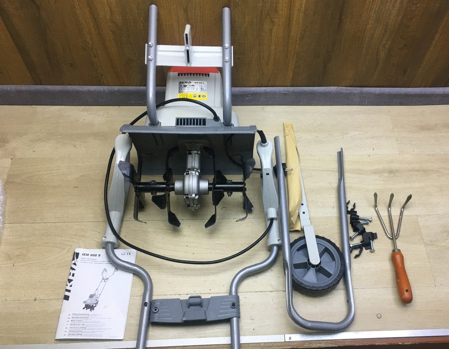 IKRA Elektro-Bodenhacke Kultivator IEM 800 S, Arbeitsbreite 30cm, I34502