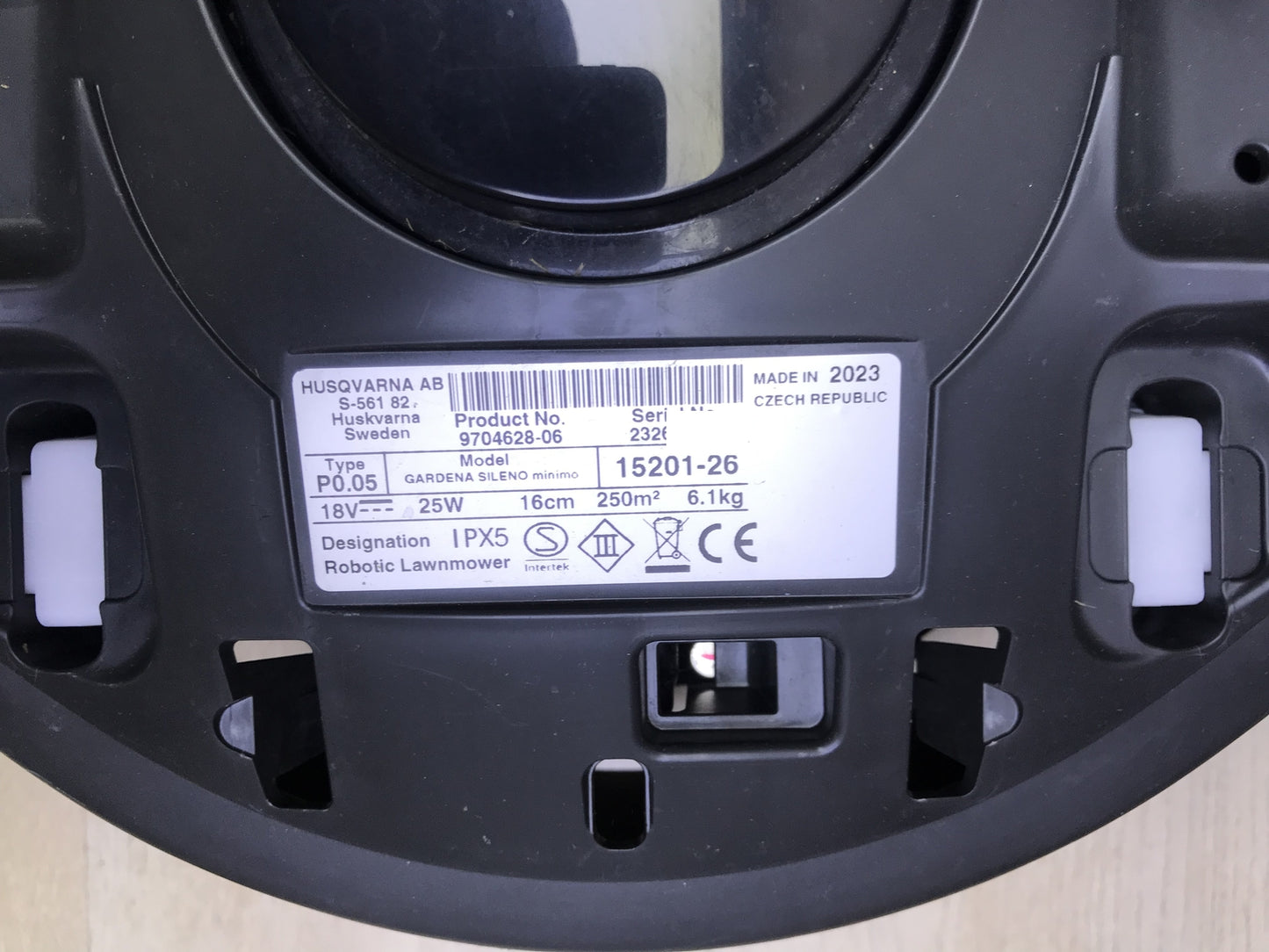 Gardena 15201-26 Robotic Lawnmower SILENO minimo 250m², I32719